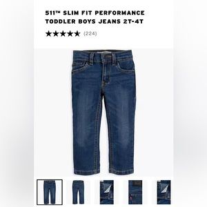 Toddler 4T Levi’s 511 Slim Fit Performance Jeans